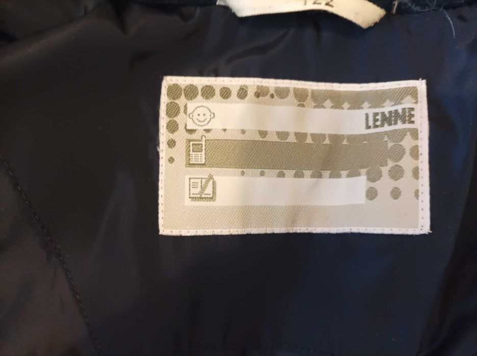 Куртка зимова lenne 122 см