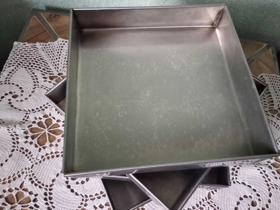 Сковорода с крышкой, формы для теста, противни