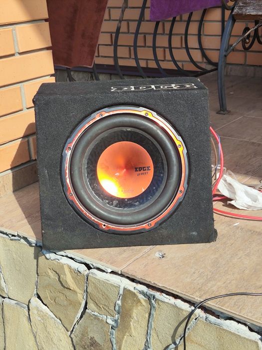 Активний сабвуфер EDGE ED510A/ED7200-E1 750Watt + провода