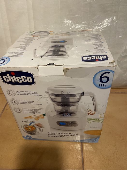 Chicco Aparelho Cozer Papa Vapor Natural 6m+ bebe