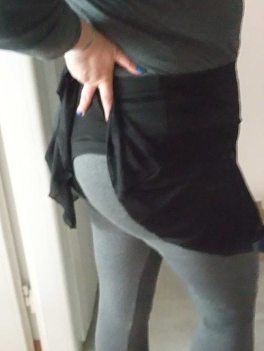Zwiewna mini spódniczka,XL