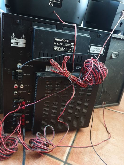 Aparelhagem Grunding completa - 5 colunas 350w total