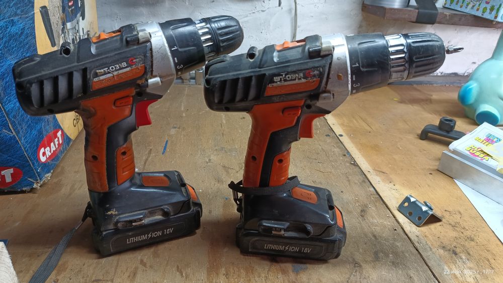 Шуруповерт INTERTOOL 18V