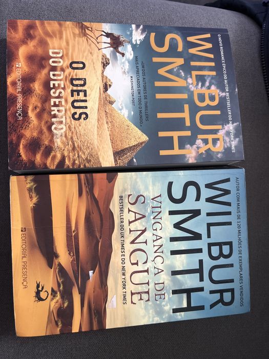 Livros de Wilbur Smith – Excelente Estado