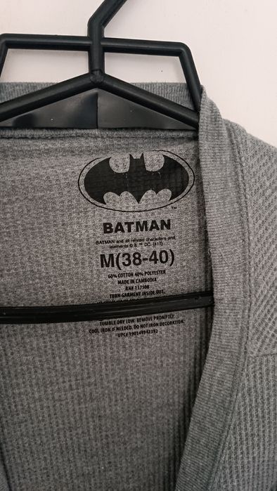 Longsleeve bawełniany Batman roz M