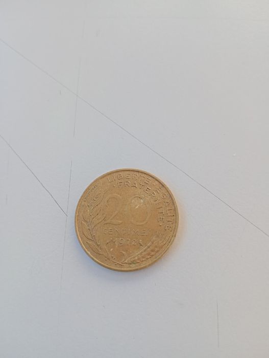 20centimos franceses 1972