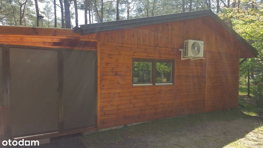 Działka Leśna z domkiem całorocznym