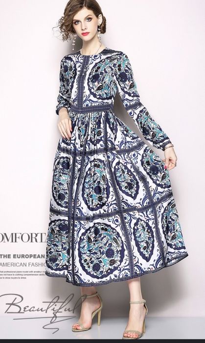 сукня платья принт Dolce & Gabbana