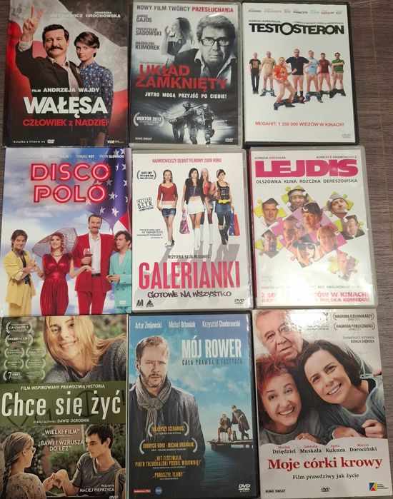 Filmy na DVD lektor stan bdb