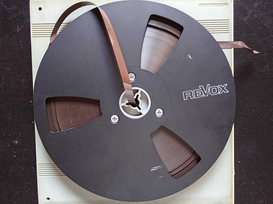 Bobine metal Revox 350m