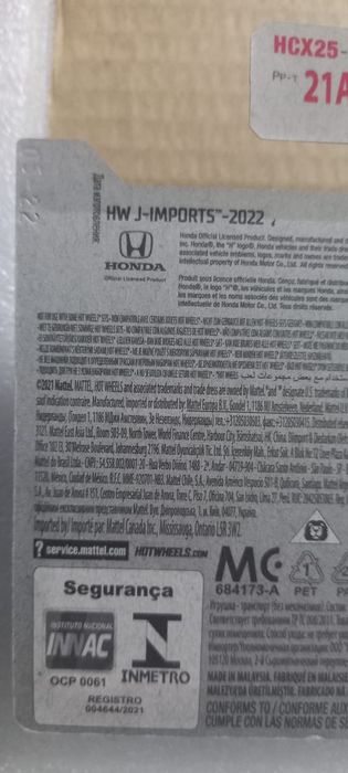 Honda S2000 Hot Wheels