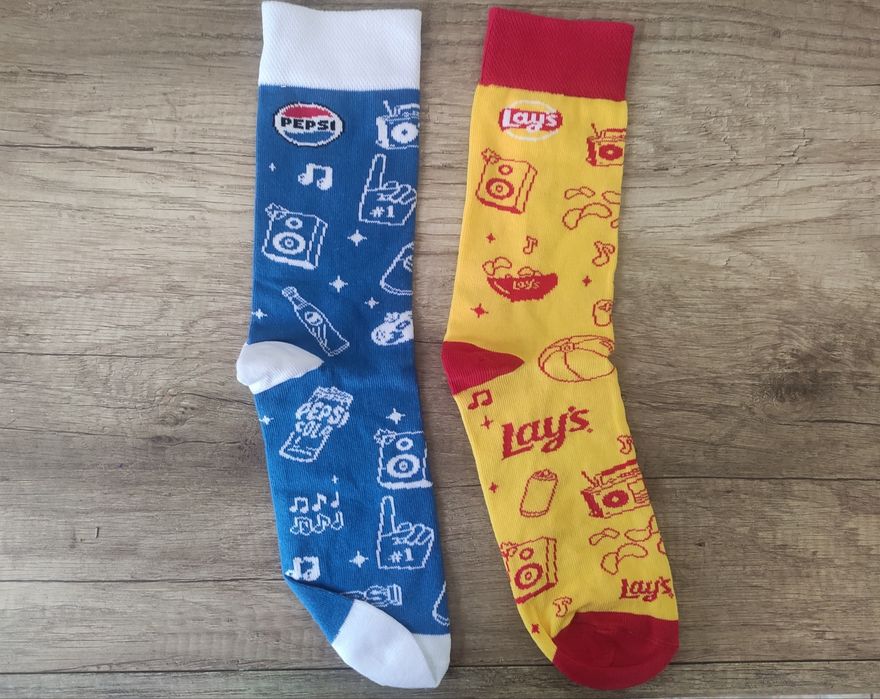 Skarpety pepsi i lays