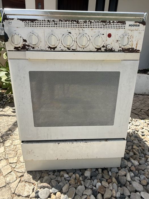 Fogão a gás hoover a funcionar perfeitamente