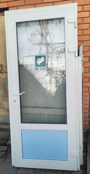 Окно металлопластиковое и дверь