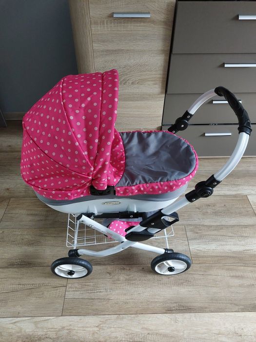 Wózek dla lalek + łóżeczko