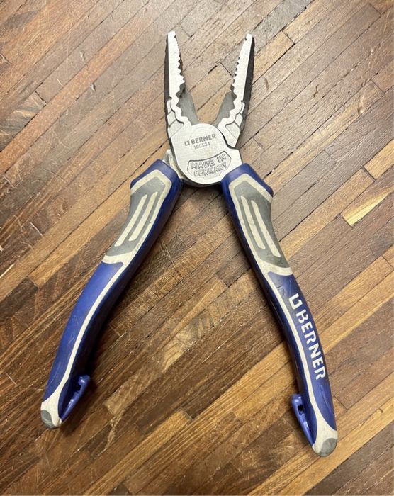 Berner 205mm NWS kombinerki szczypce uniwersalne 3K Combi-Max ISO5748