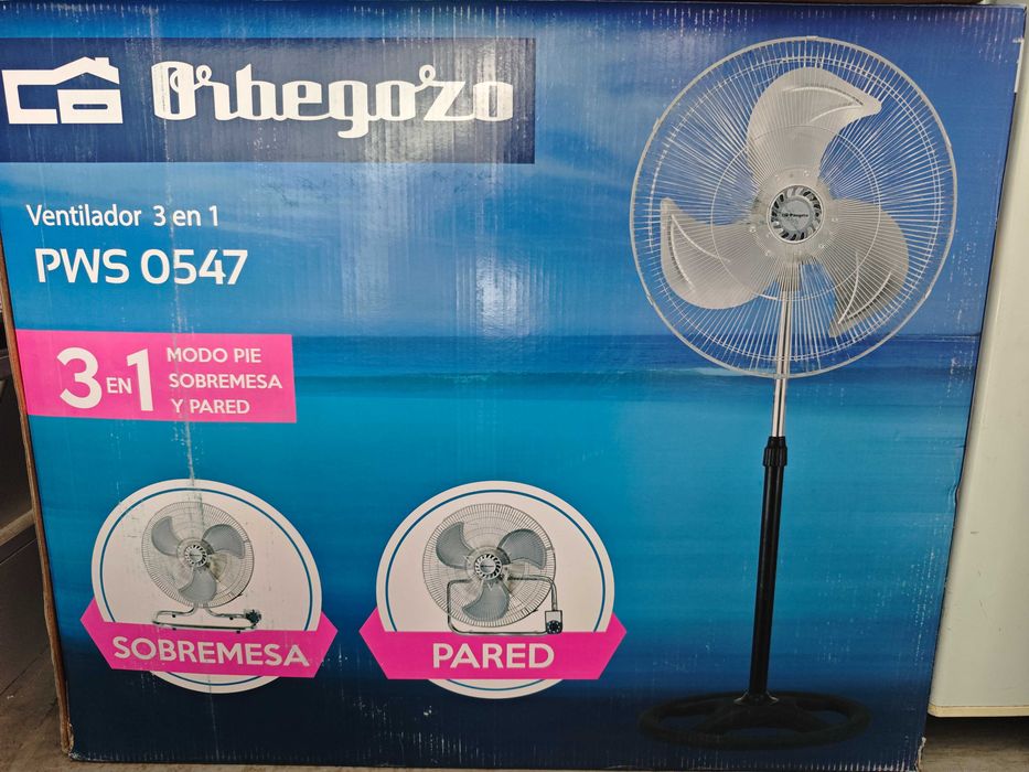 Ventilador Industrial 3 em 1 Orbegozo PWS 0547 (Novo)