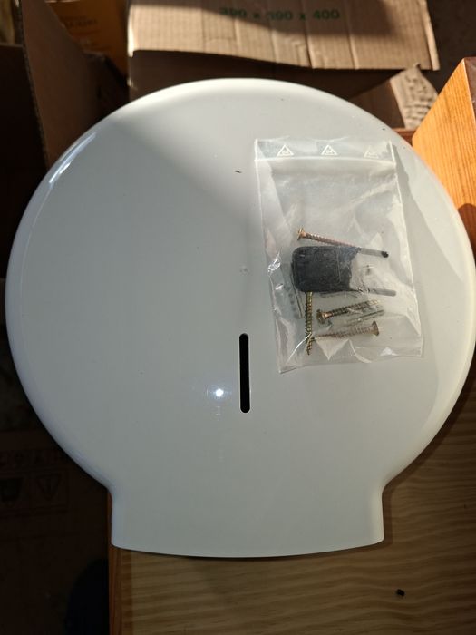 Dispensadores de papel higiénico e toalhas