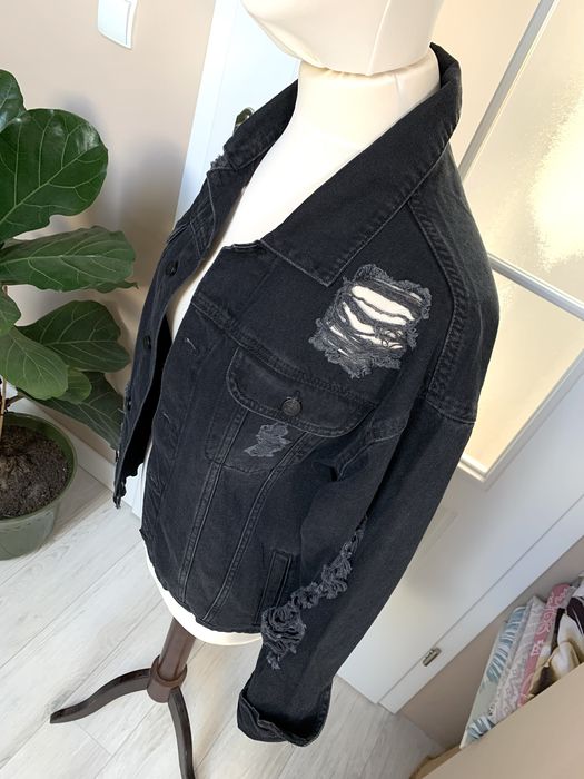 DeeZee bomberka, kurtka jeansowa w stylu vintage r.38 +gratis!