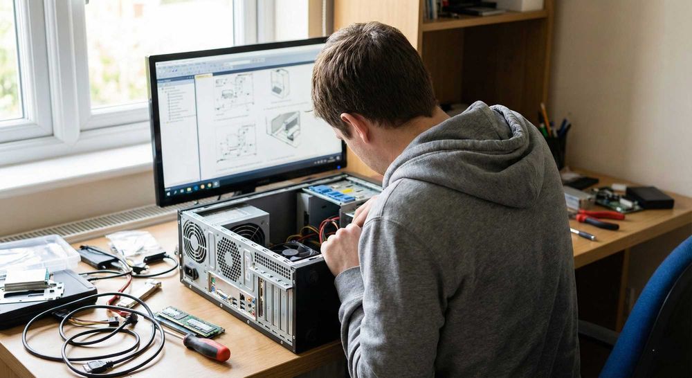 Serwis komputerów i laptopów z dojazdem. Informatyk