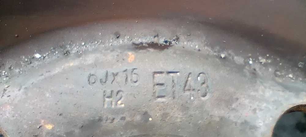 Komplet Felg 4x100 Opel Orginał GM 15"