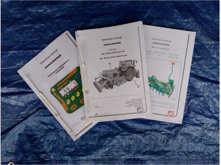 Książka Instrukcja Obsługi Amazone 3000 Ad - P 303 W Języku Polskim Kg