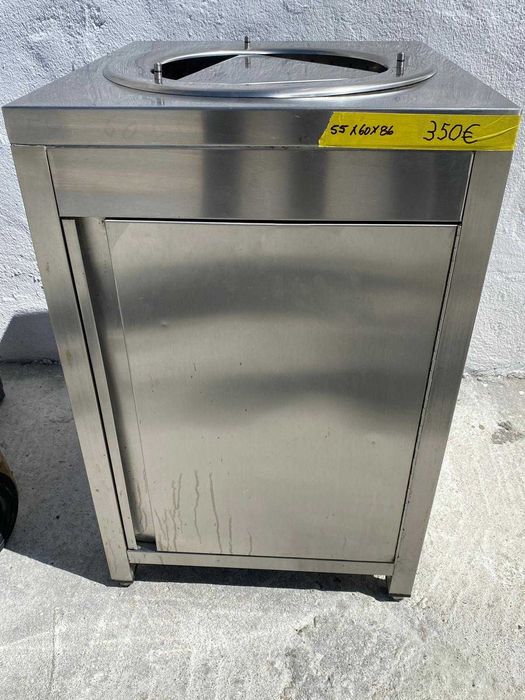 Aquecedor de pratos elétrico em inox