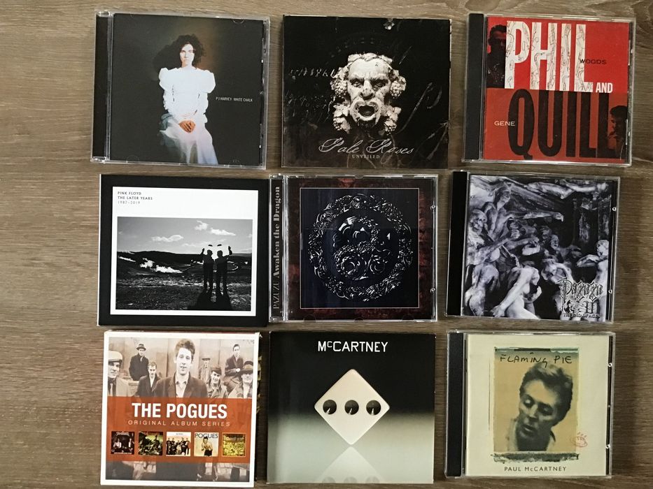 CDs metal , rock letra O + P  todos a 2€