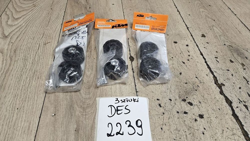 Crash pady osi przedniej KTM PowerParts Duke / RC / ADV 125-390  90109945000