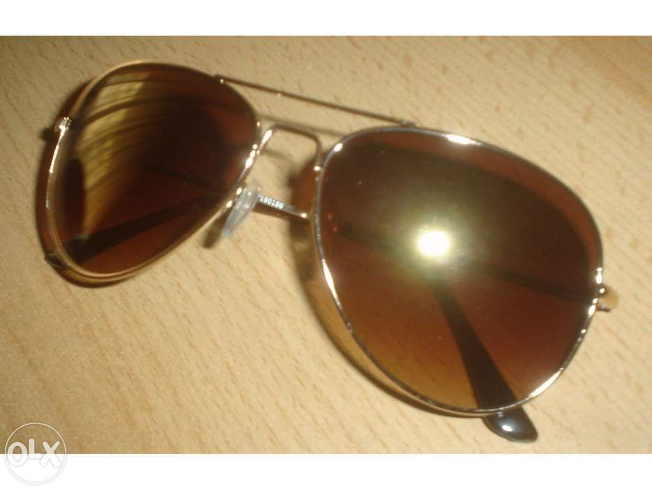 Óculos de Sol Aviator Dourado [Novo]
