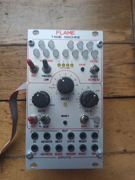 Flame Tame Flame eurorack modular modularny moduł quantizer