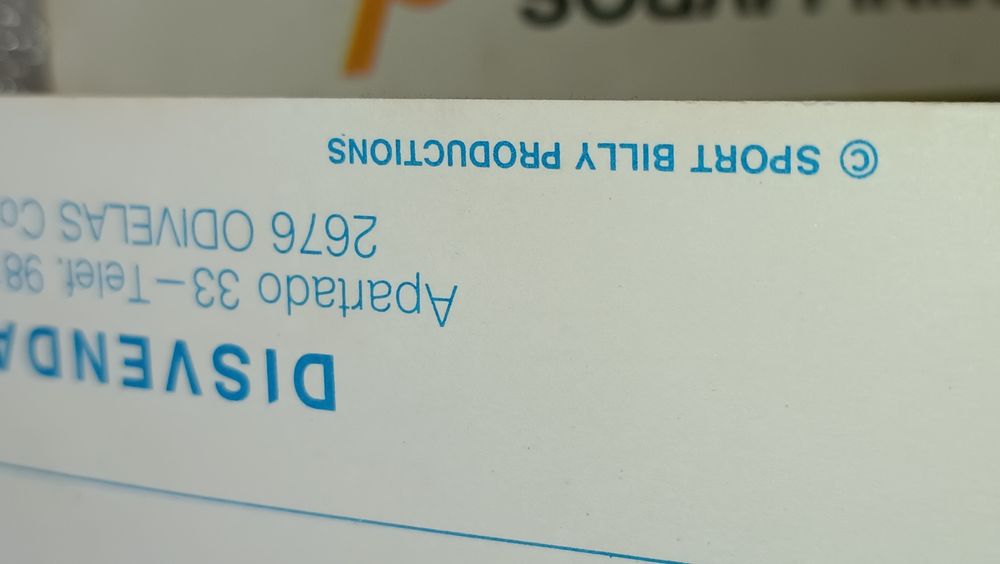 Rara e antiga coleção de mini livros do Sport Billy - completa