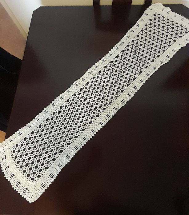 Conjunto de 4 naperons em crochê