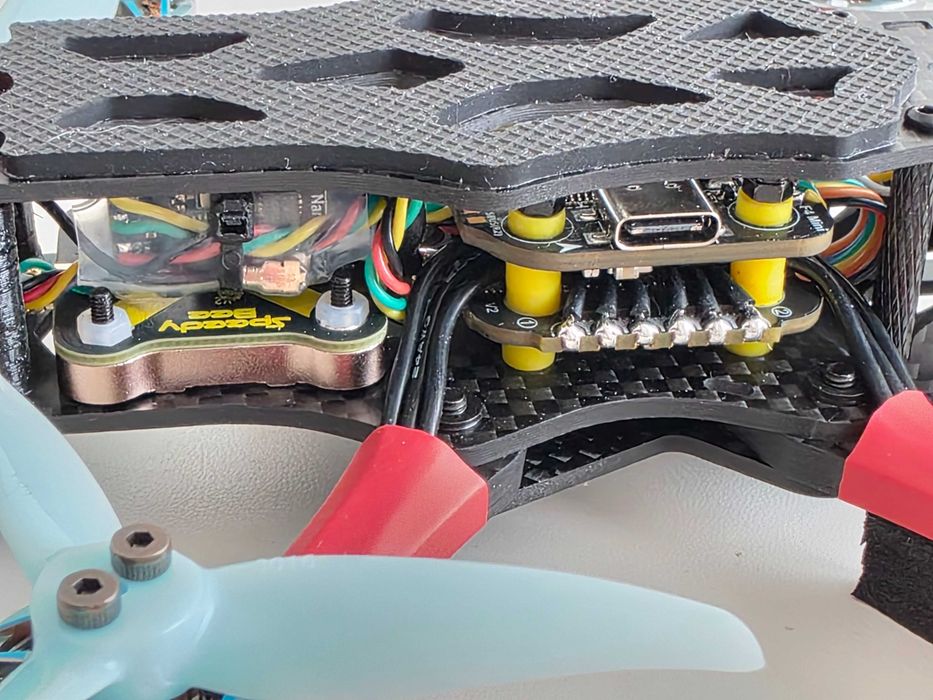 FPV дрон (квадрокоптер) 3", 5" ELRS, GPS, Analog VTX 5.8 GHz + Батарея