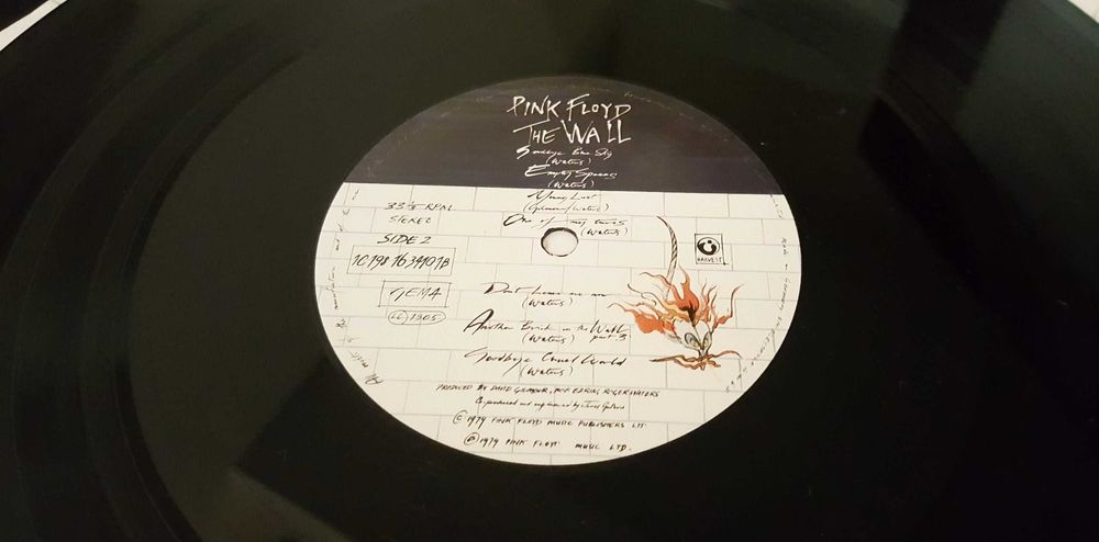 Płyta winylowa Pink Floyd  ,,Wall,, Harvest 1979 idealna