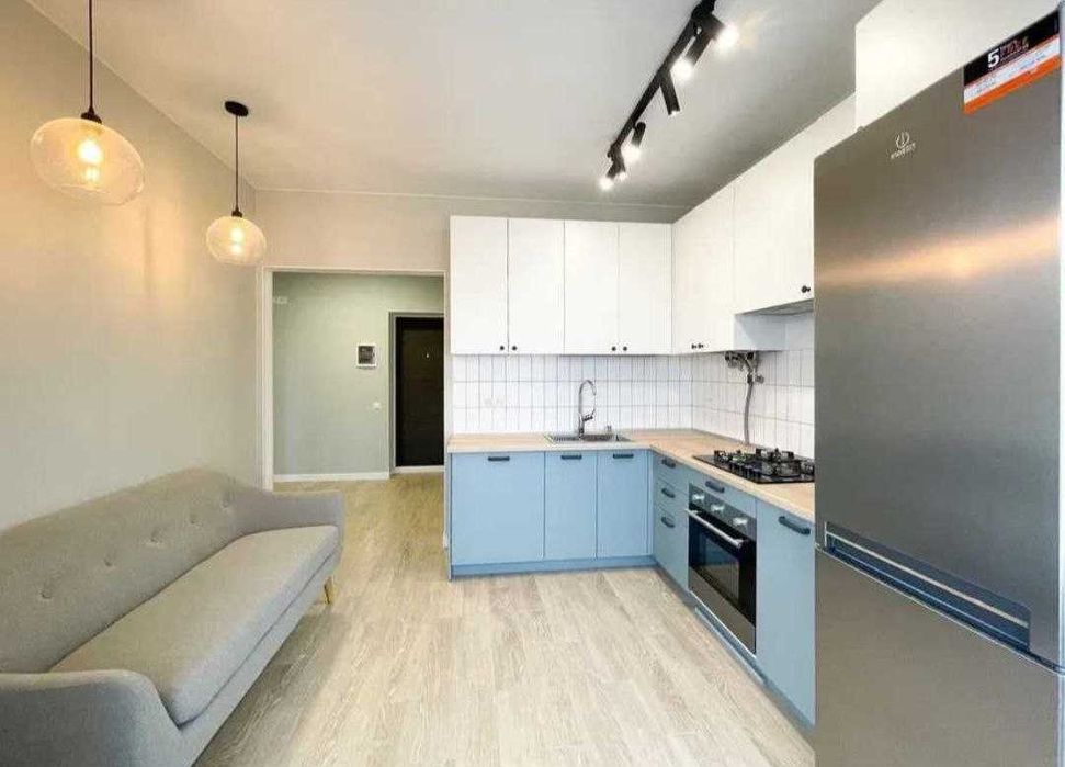 СЕРТИФІКАТ! Продам ГАРНУ 1к квартиру з ремонтом, меблями. Газ. 40м2.