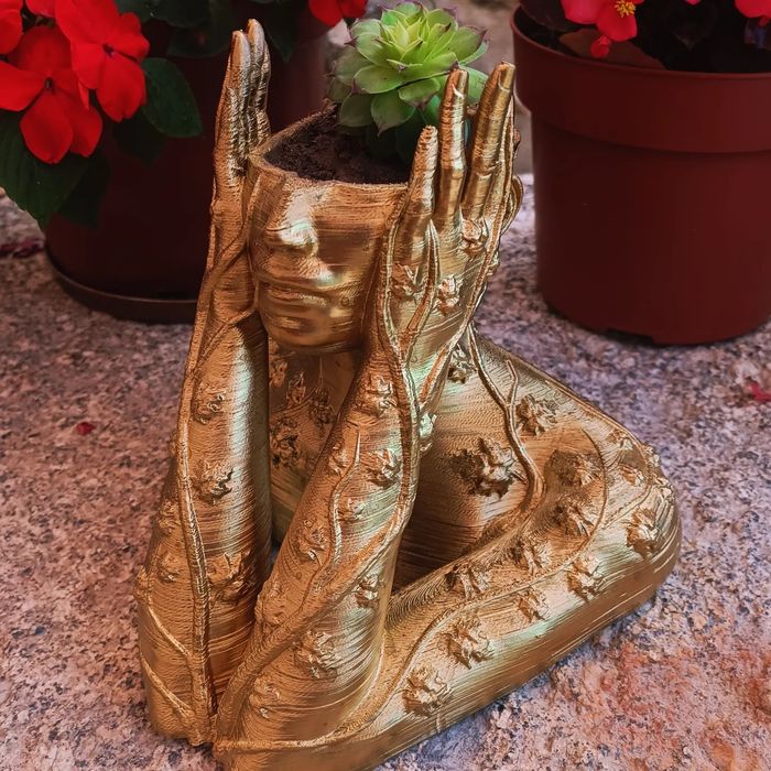 Vaso: Escultura Mulher