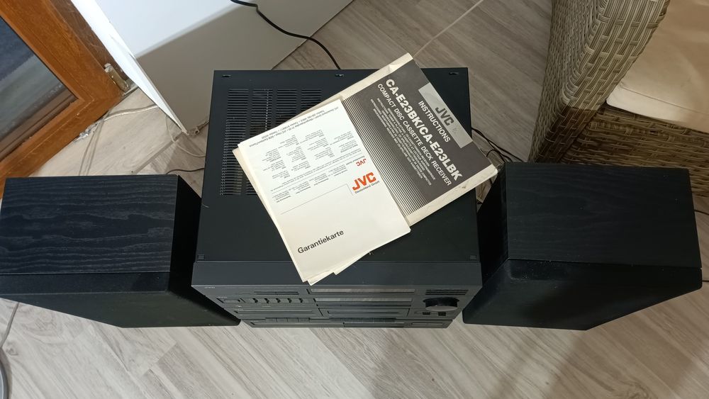 Wieża JVC kolumny JVC