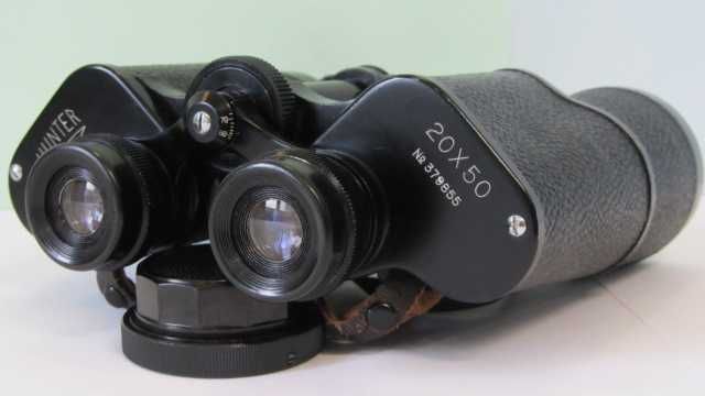 Дальнобойный бинокль HUNTER  20х50.Made in WEST GERMANY.Люкс !!!