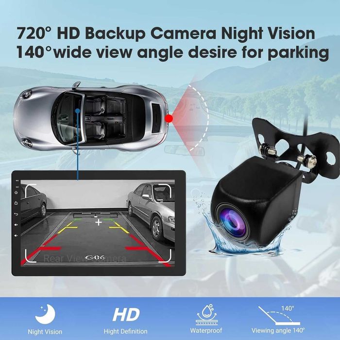 Андроїд магнітола, 1din, 10.1 дюймів екран