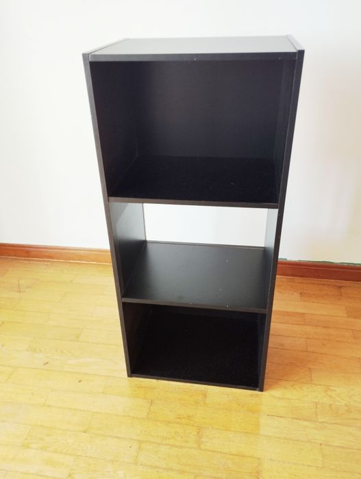 ESTANTE PRETA - pode usar vertical ou horizontal