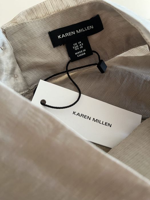Блуза льон Karen Millen