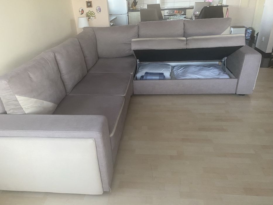 Narożnik z funkcją spania