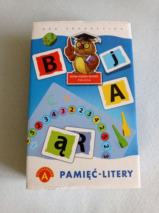 Gra pamięć litery
