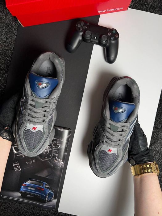 Чоловічі кросівки нью беланс New Balance 9060 Grey Navy [41-45]