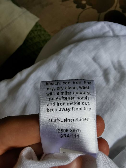 Льнана жіноча майка