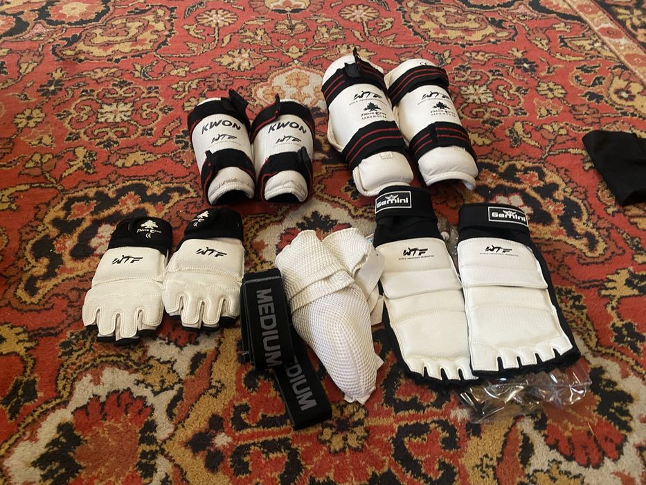 Оборудование на тхэквондо