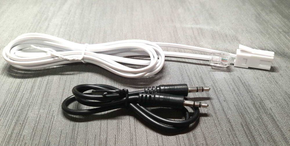 З'єднувач RJ45 UTP Cat5e/Cat6, BT-431A - RJ11, jack 3.5 - jack 3.5