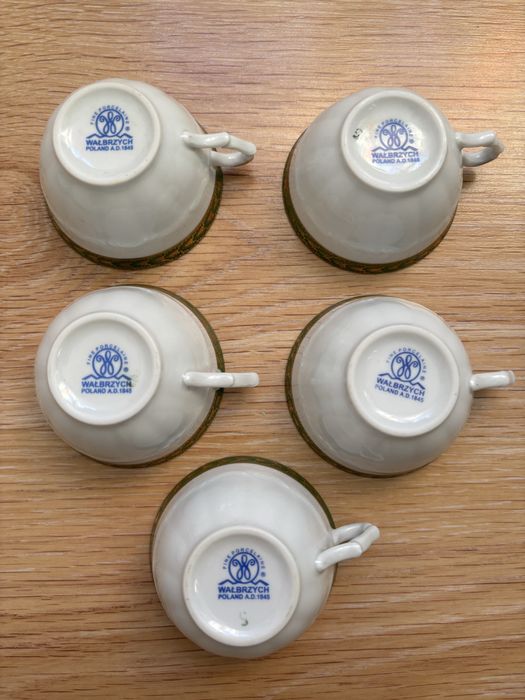 Filiżanki porcelanowe Thermomix Porcelana Wałbrzych