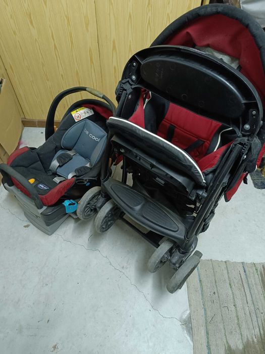 Conjunto Chicco carro+babycock